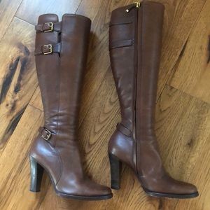 RALPH LAUREN Tall Brown Boot!